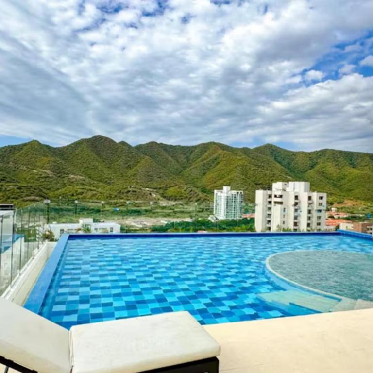 Apartamento en Rodadero, elegante y amplio a una cuadra del mar - Apartamento de 2 dormitorios - 29