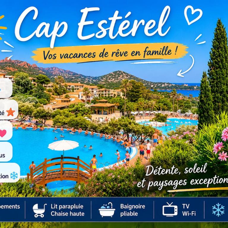 Superbe studio 4/5 pers dans résidence cap esterel - Appartement 1 Chambre - 1