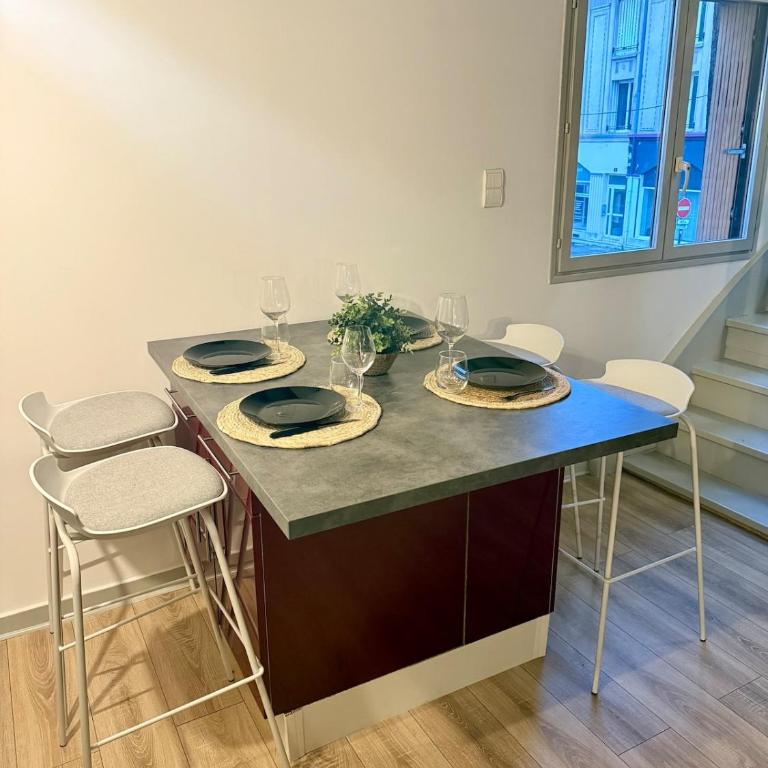 L'Ecrin boisé - Wifi-Fibre - Hyper Centre - Appartement 1 Chambre - 13