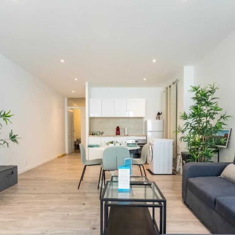 T2 Cosy & moderne à 2 min du Port - Parking inclus - Apartment - 7
