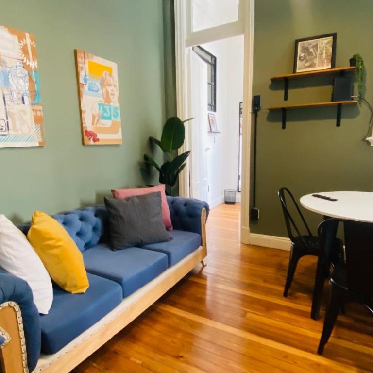Atemporarios Luna Park Buquebus edificio histórico 4 Pax - Apartamento de 2 dormitorios - 7