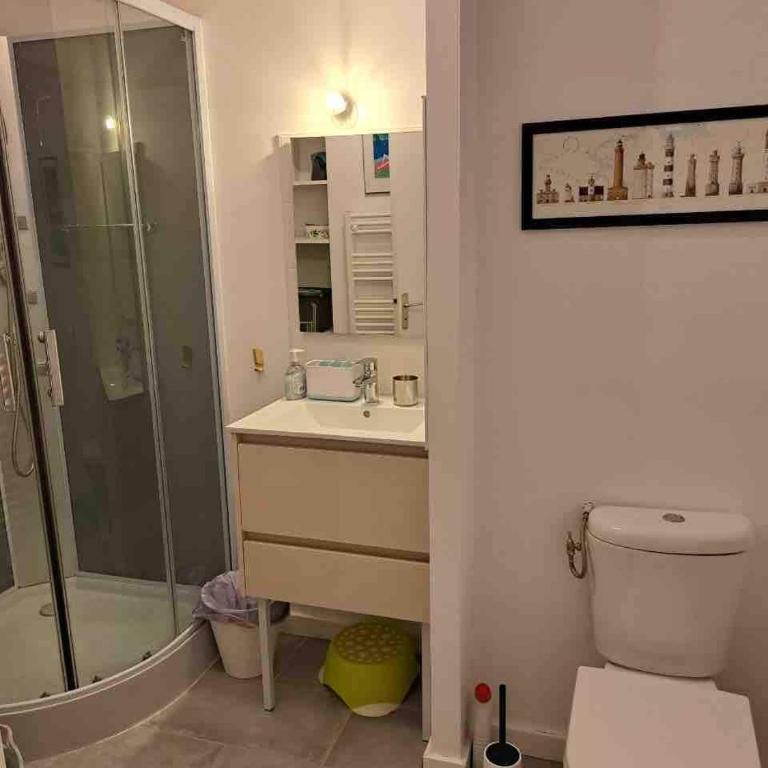 Perros-Guirec, app 4 pers, jardin, plage à pied - Appartamento con 1 Camera da Letto - 17