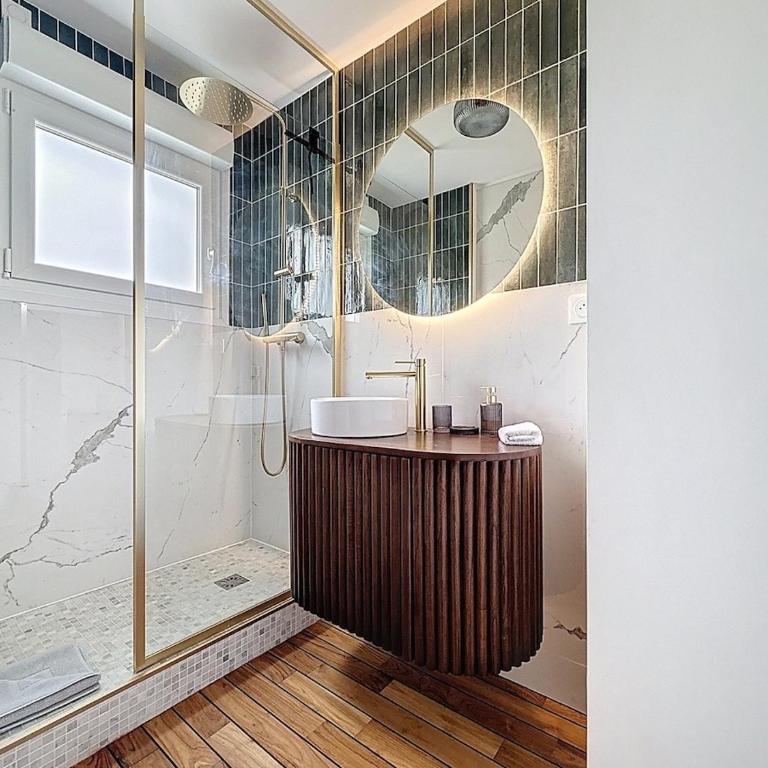 2 lits kings sizes, 1 lit superposé enfant - Appartement 3 Chambres - 4