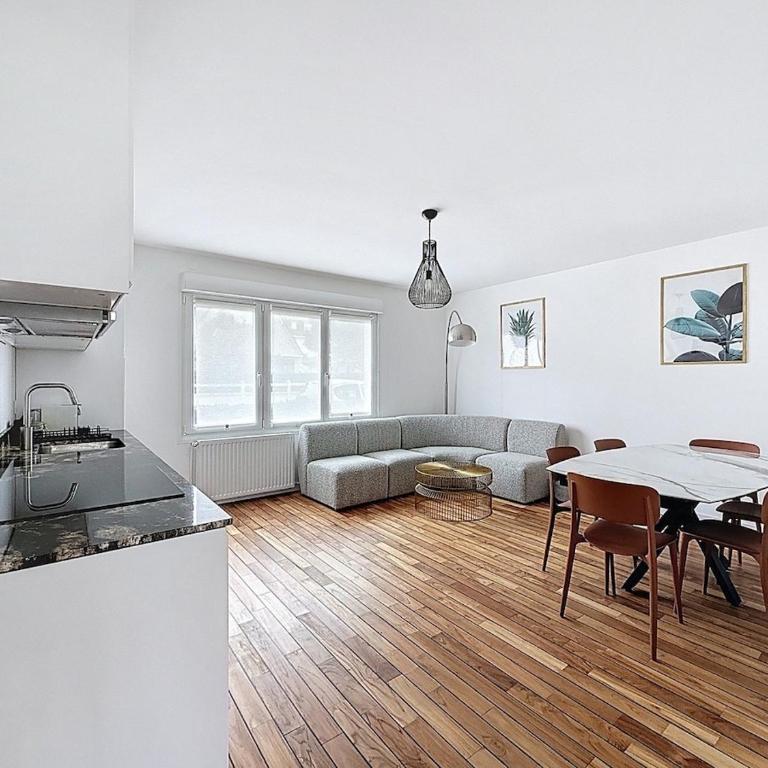 2 lits kings sizes, 1 lit superposé enfant - Appartement 3 Chambres - 14