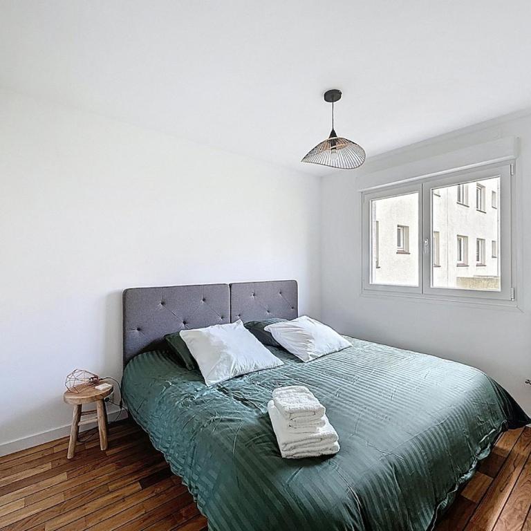 2 lits kings sizes, 1 lit superposé enfant - Appartement 3 Chambres - 15
