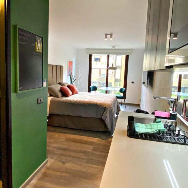 Huerfanos Spot - Studio Apartment with One Double Bed - 1