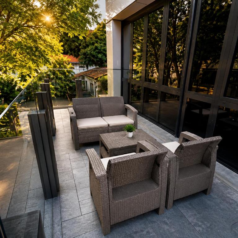 1Million Suites - Apartamento Premium de 3 dormitorios con balcón - 20
