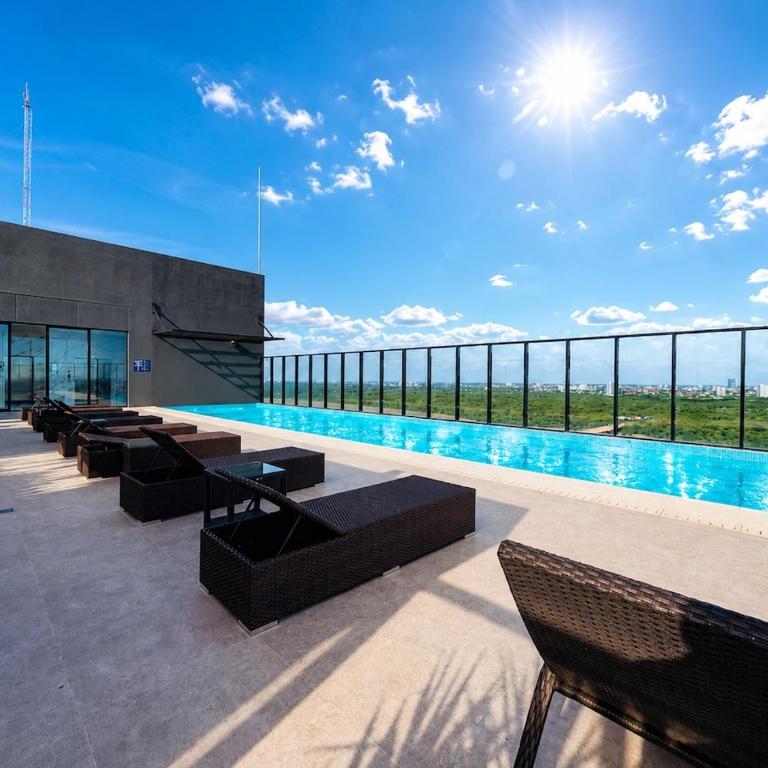 Piscina de máxima elegancia, sauna y espacio de cowork Premium - Apartamento de 1 dormitorio - 22