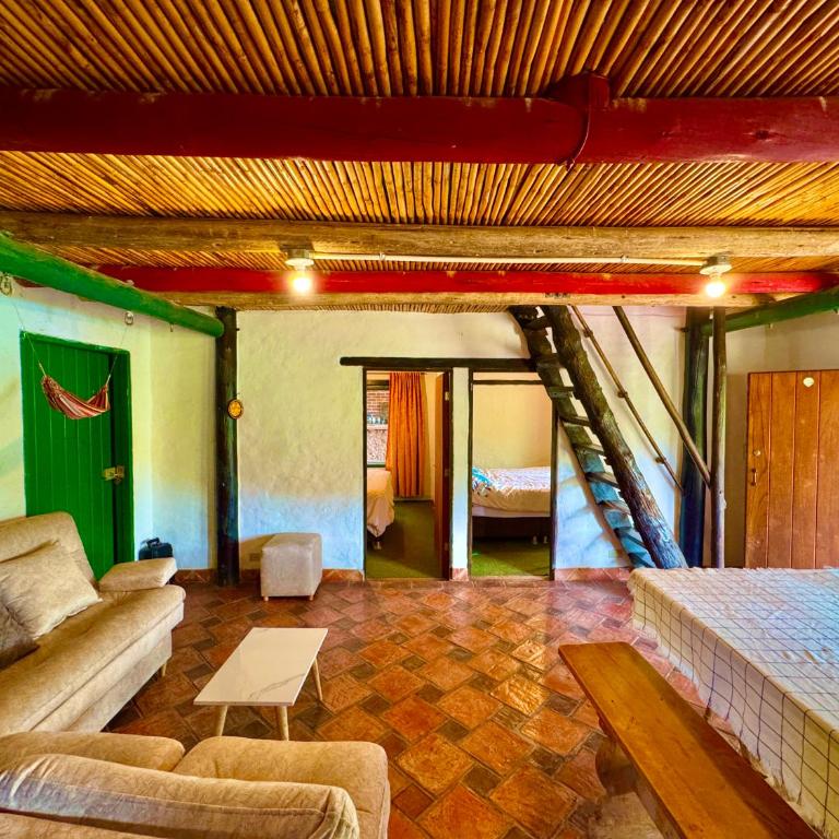 Hermosa cabaña rural con acceso a lago natural, 20 minutos de Villa de Leyva - Casa de 3 dormitorios - 28