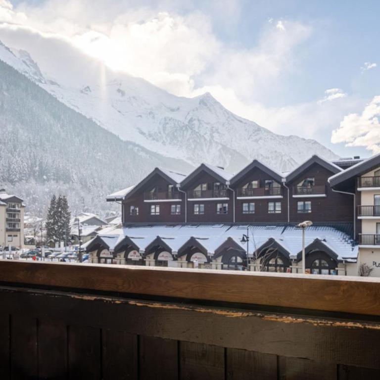 Joli apt avec parking et vue Mont Blanc - Appartement - 7