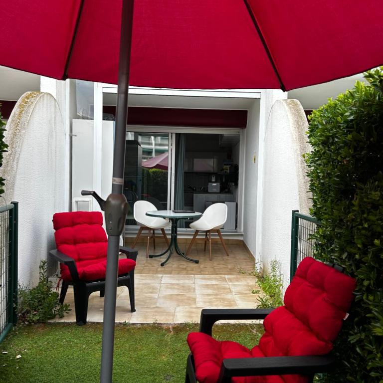 Au Pacific Studio avec jardin à 3 mn des plages - Studio avec Vue sur Jardin - 3