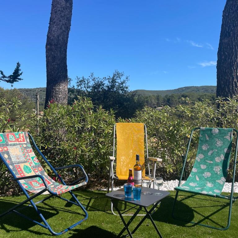 Villa Sanary - 12 min à pied plage - La Pinède - Haus mit 3 Schlafzimmern - 4