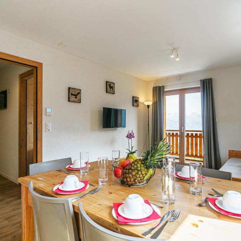 T-Resort La Tzoumaz - Superior Apartment mit 2 Schlafzimmern - 9