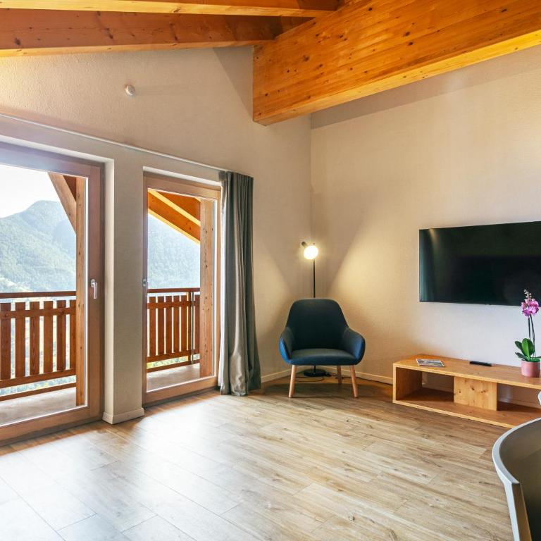 T-Resort La Tzoumaz - Superior Apartment mit 3 Schlafzimmern - 5