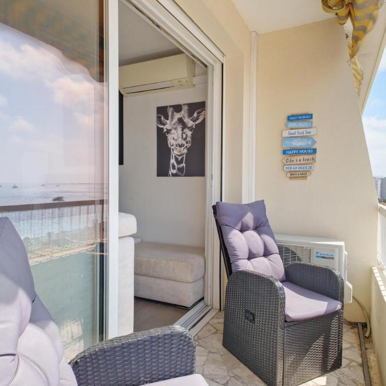 Appartement T2 vue mer imprenable - Appartement 1 Chambre Supérieur avec Balcon - 12