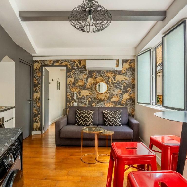 Montmartre Cozy and bright 1BD with terrace - Appartement - 5