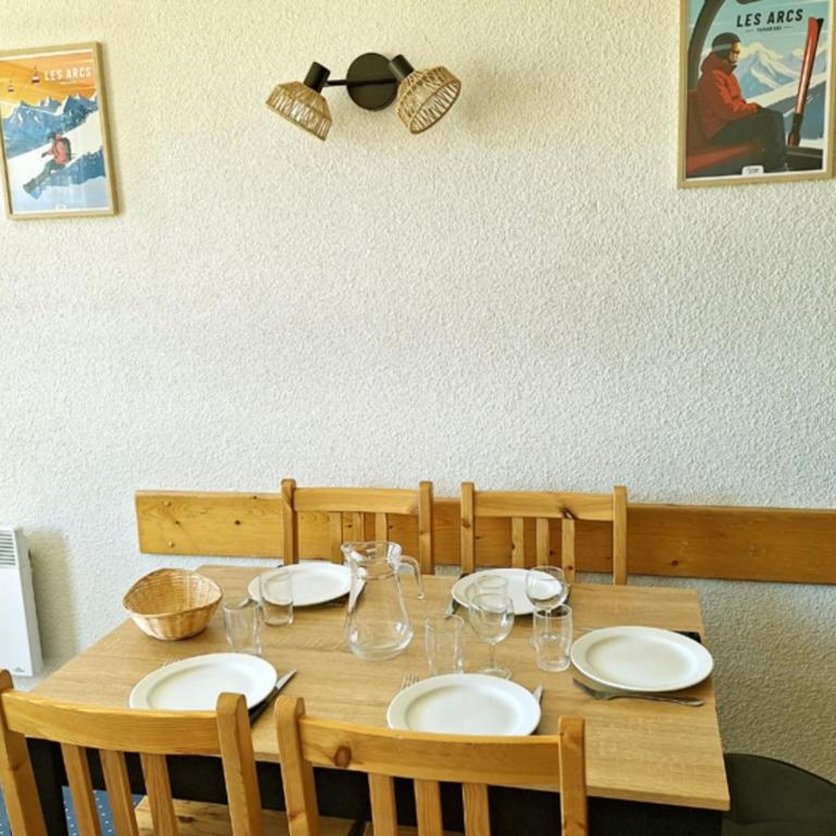 Apartment on the snow front Arc 1800 Paradiski - Appartement - 4