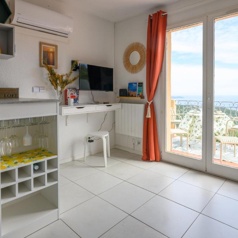 La Vigie des Sauvagières, Vue Mer, Piscine - Appartement 1 Chambre - 7