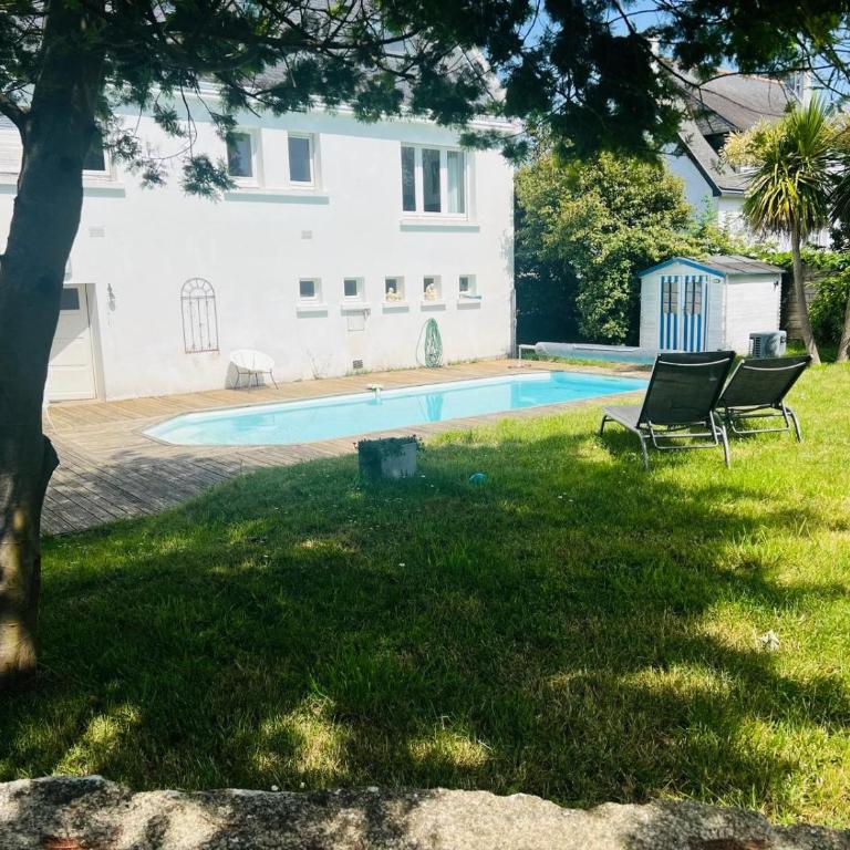 La parenthèse Océane -Avec piscine - Hébergement Maison Deluxe 4 Chambres - Côté Océan - 2