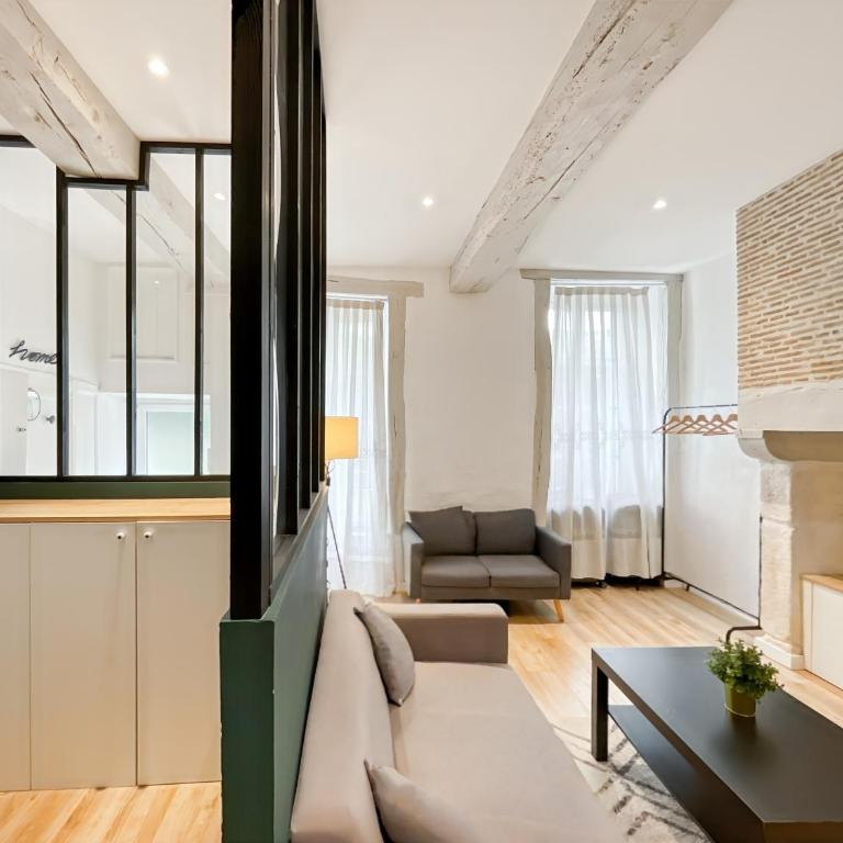 La Perle Rennaise - Calme, Élégant, Cœur de Rennes - Appartamento con 1 Camera da Letto - 14