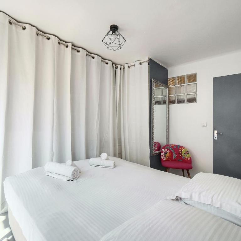 FRGK Alexandre III Élégant T2 Terrasse Résidence Standing & Sécurisée - Appartement 1 Chambre - 28