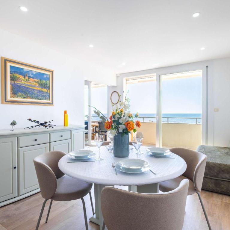 Les Vagues Bel Appartement Vue Mer avec Acces Plage - Appartamento - 6