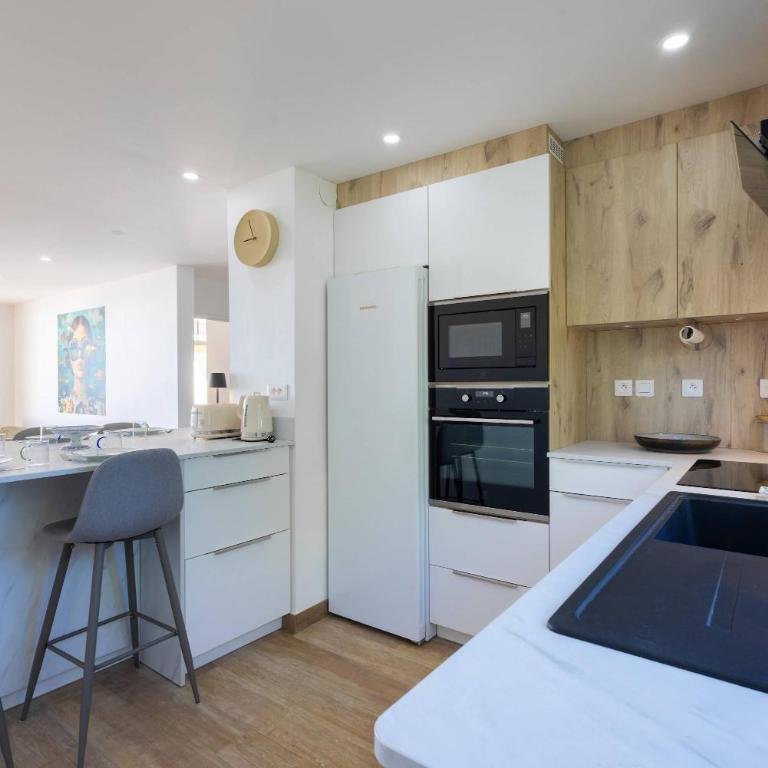 Les Vagues Bel Appartement Vue Mer avec Acces Plage - Appartamento - 11