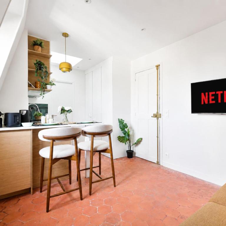 Montparnasse Stylish Studio Apartment NetFlix - Studio - 4