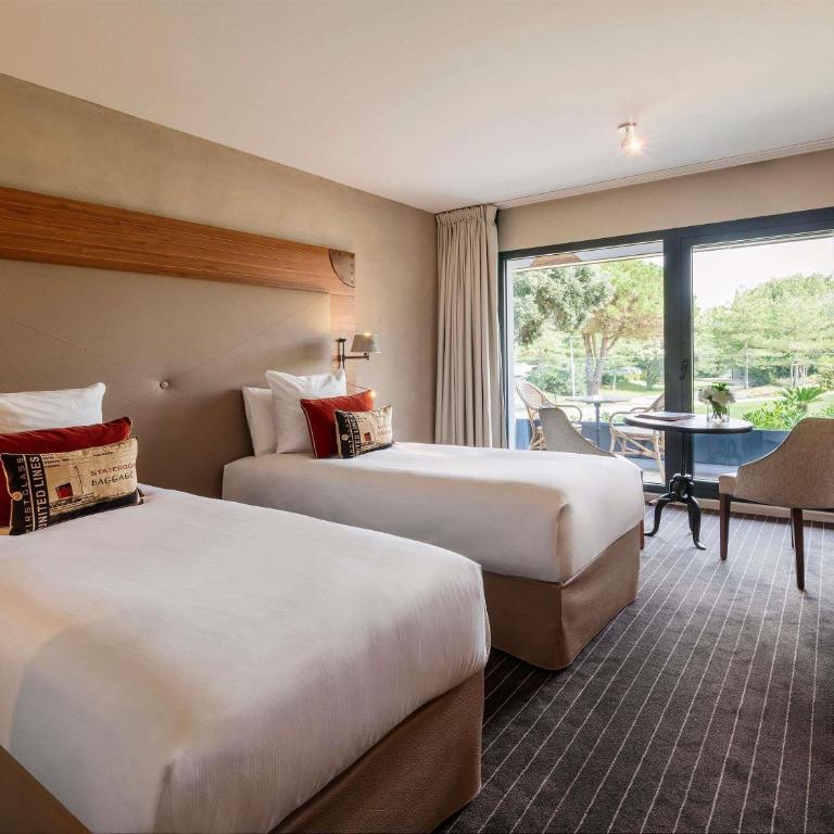 Côte Ouest Thalasso & Spa Les Sables d'Olonne - MGallery Collection - Classic Room with Queen Bed or Two Single Beds, Balcony and Forest View - 4