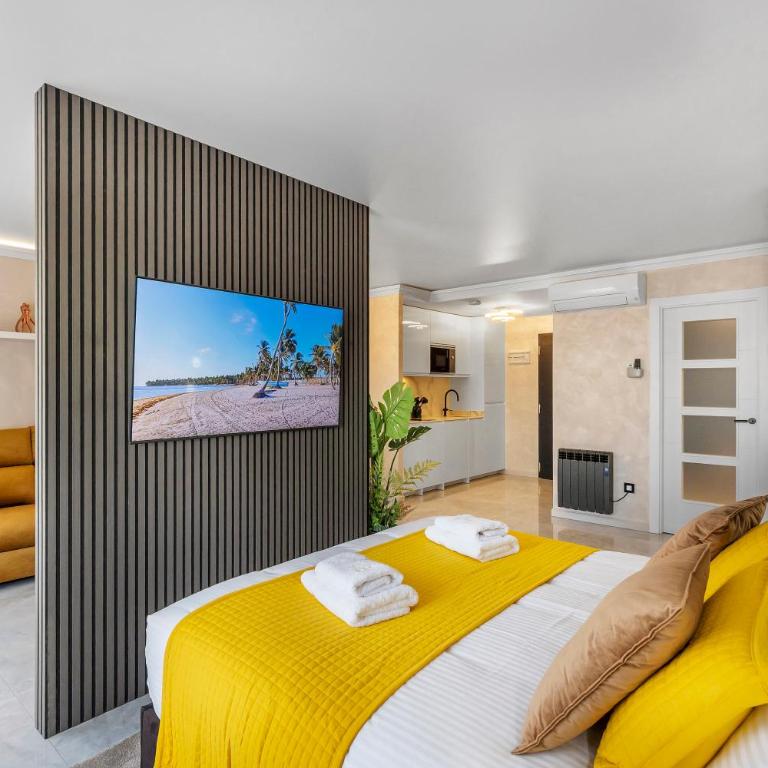A&R Luxury Apartments - Estudio con cama extragrande y sofá cama - 6