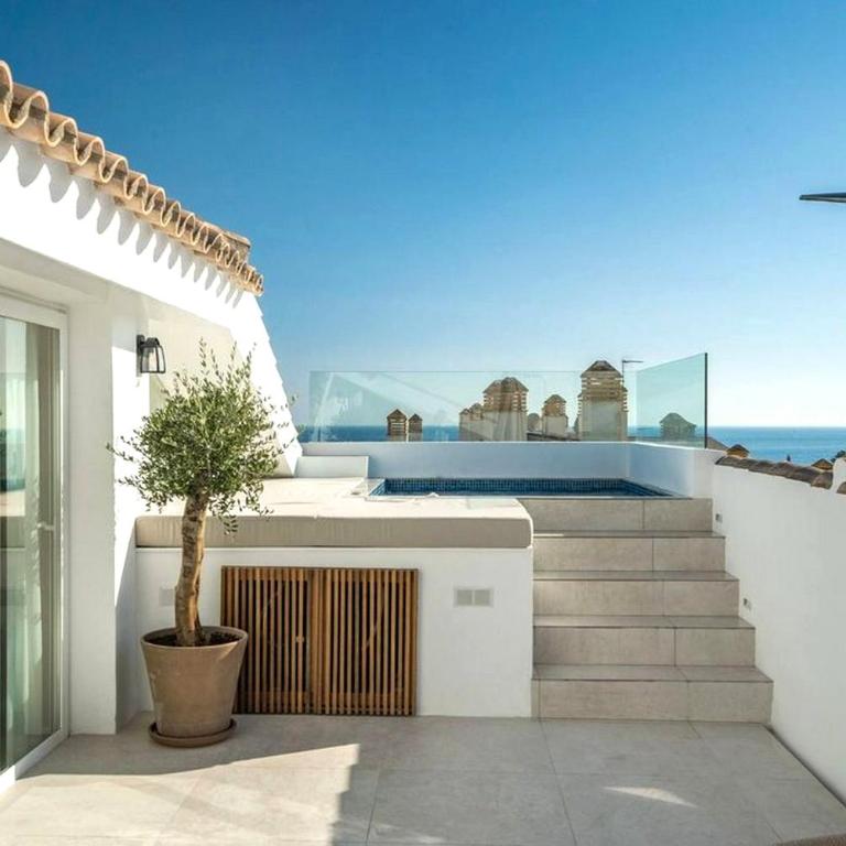 Centro de playa de Marbella con vistas al mar - Penthouse-Apartment - 11