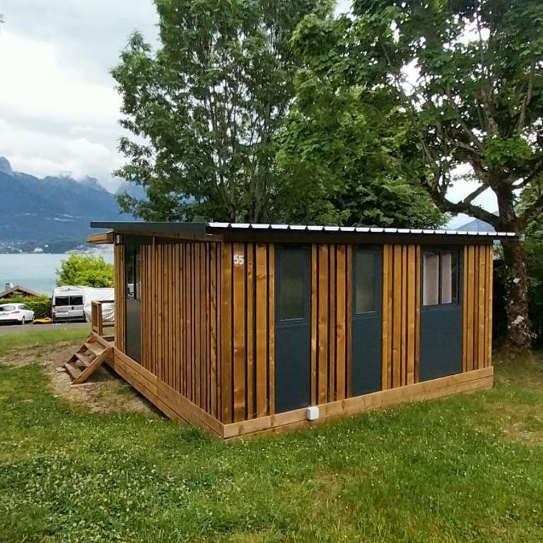Camping Onlycamp Au Cœur du Lac - Lac d'Annecy - Two-Bedroom Chalet - 5