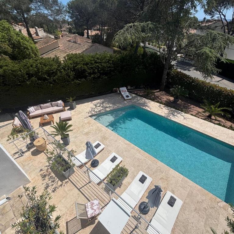Villa "LES ALIZES" Etage côté PISCINE - APERCU MER - Casa de 2 dormitorios - 38