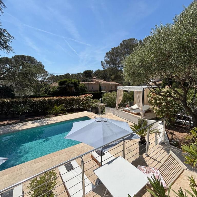 Villa "LES ALIZES" Etage côté PISCINE - APERCU MER - Casa de 2 dormitorios - 36