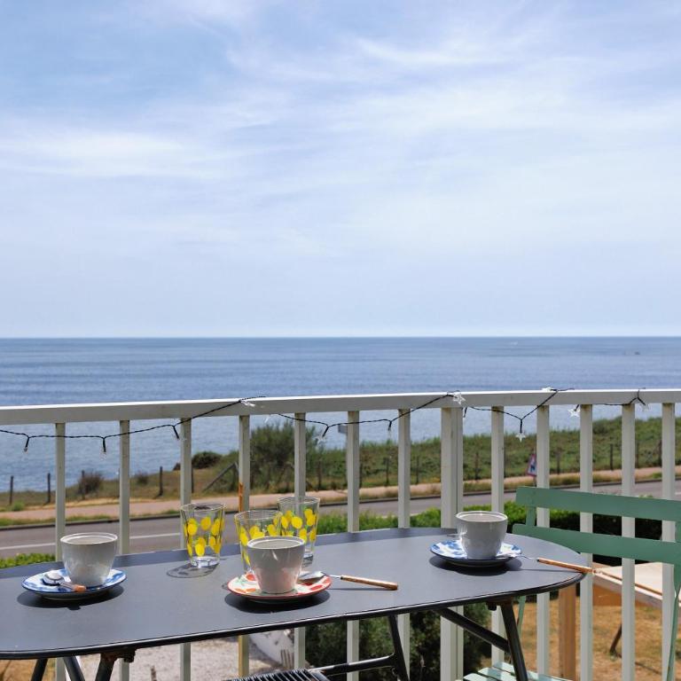 Les Sables Pailletés 4p - face mer - Appartamento Deluxe con 2 Camere da Letto e Vista Oceano - 12