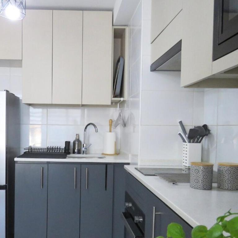 Departamento Cerca Movistar Arena y Metro - One-Bedroom Apartment with Balcony - 4