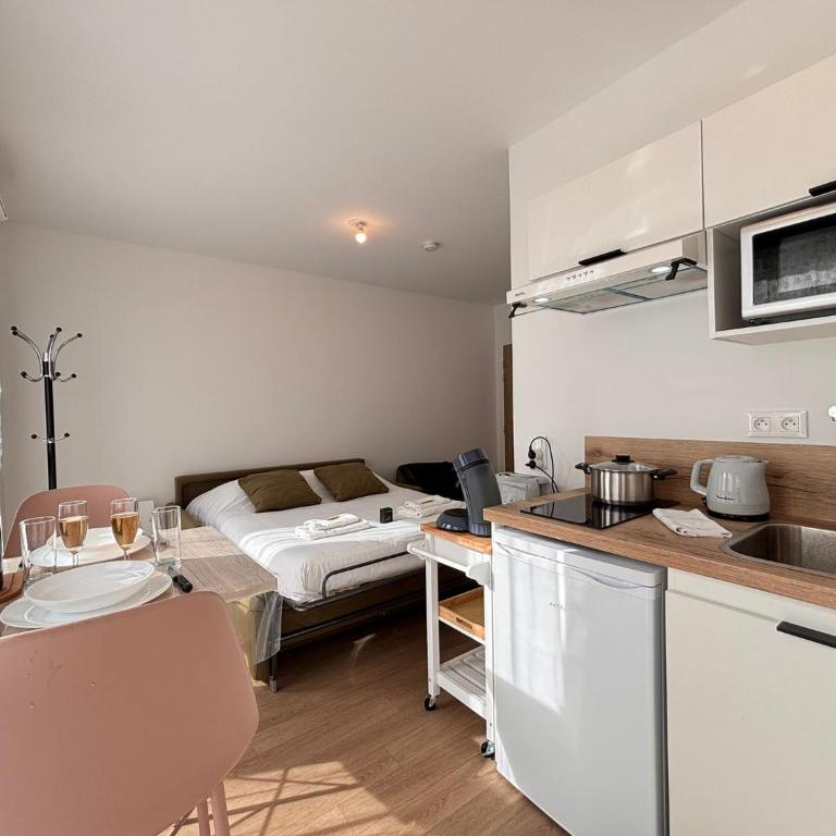 Le studio pop art logement neuf proche centre - Appartement 1 Chambre - 5