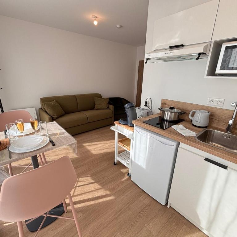 Le studio pop art logement neuf proche centre - Appartement 1 Chambre - 1