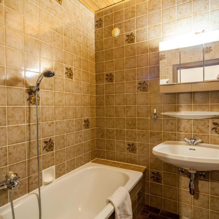 Appartement Vorderlengau - Apartamento de 1 dormitorio con balcón y vistas a la montaña - 6