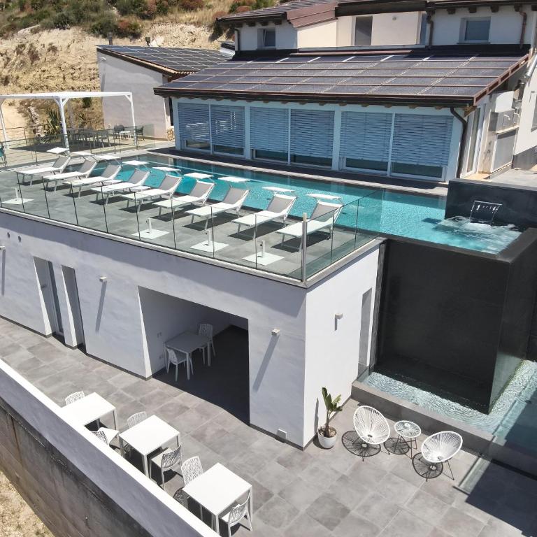Villa Panorama B&B Scala deiturchi - Suite con Vista Mare - 12