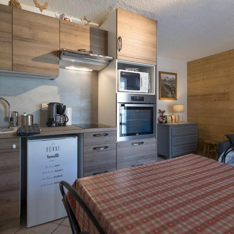 Studio cabine 4p et parking - Valloire centre - Appartamento con 1 Camera da Letto - 2