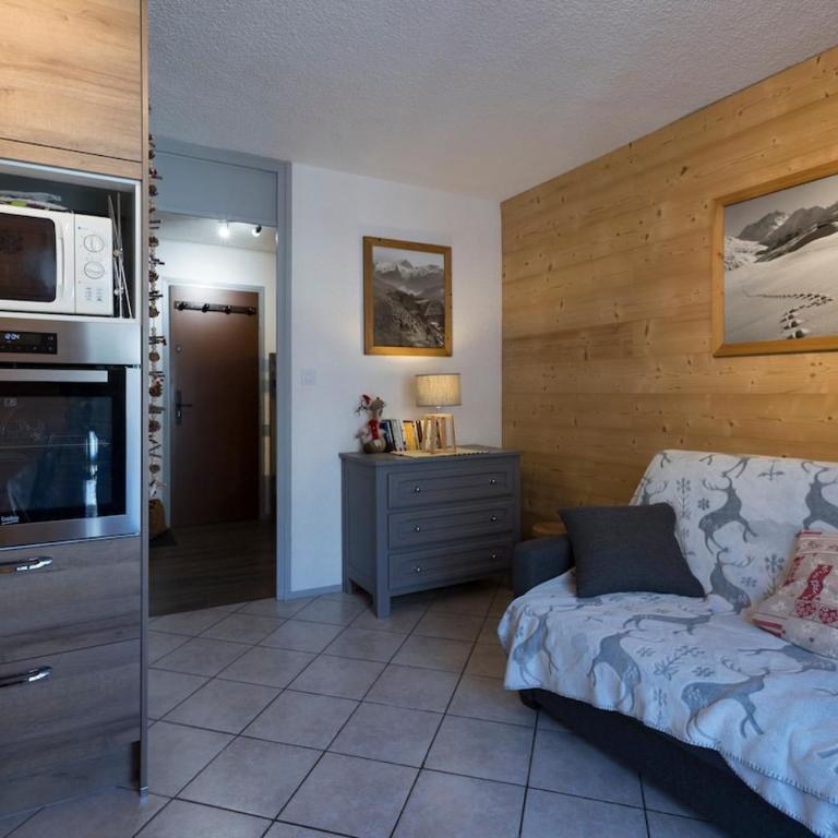 Studio cabine 4p et parking - Valloire centre - Appartamento con 1 Camera da Letto - 13