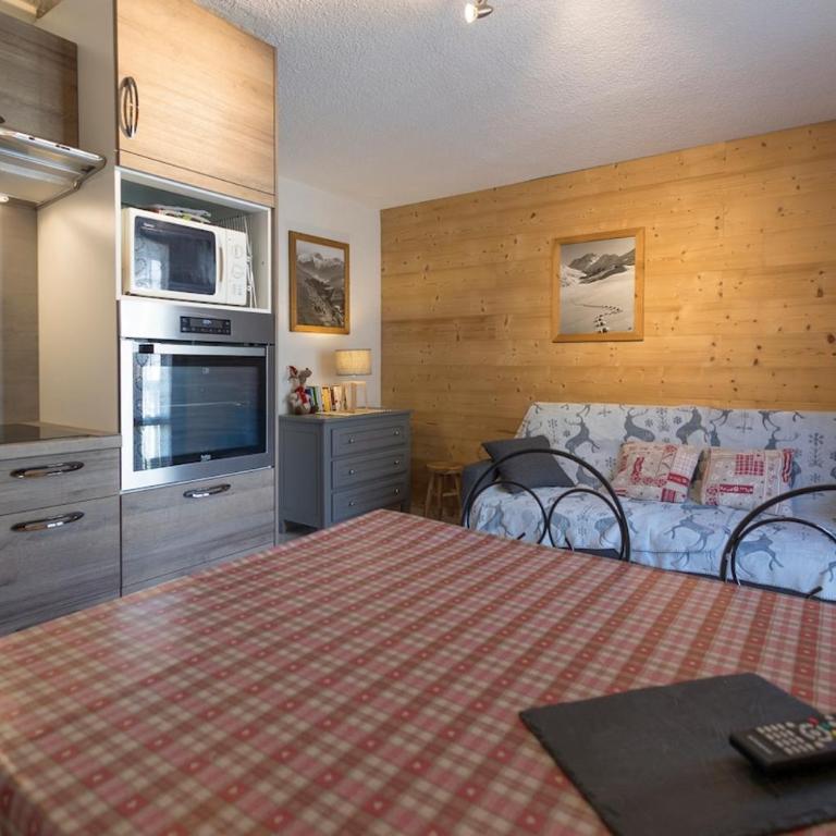 Studio cabine 4p et parking - Valloire centre - Appartamento con 1 Camera da Letto - 18