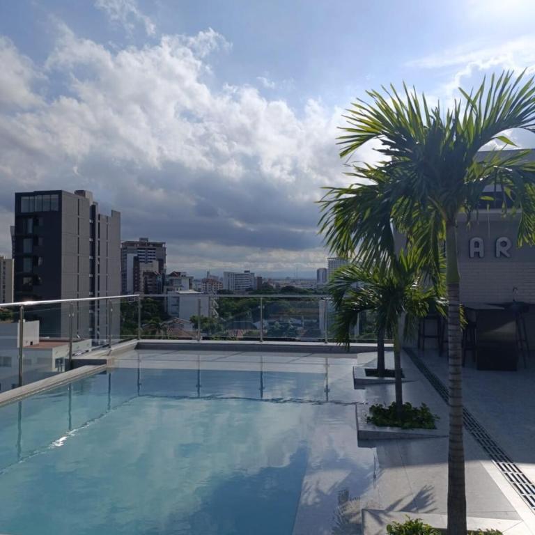 Lujo y confort a pasos de Equipetrol - One-Bedroom Apartment - 18