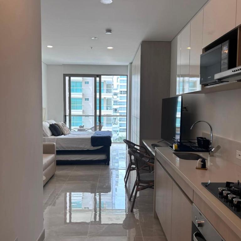 Reserva del Mar Bello Horizonte - One-Bedroom Loft Apartment with Balcony - 12
