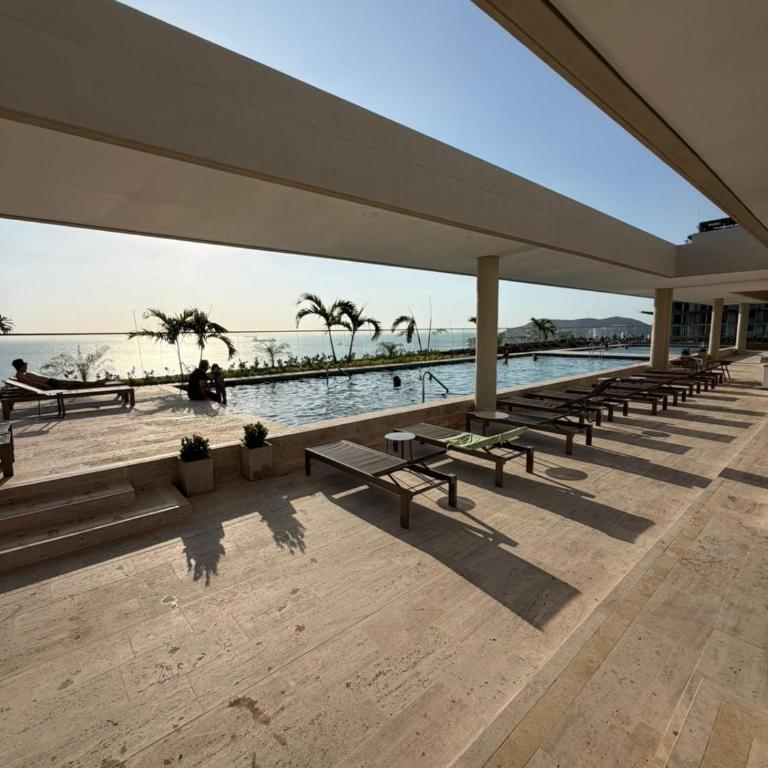 Reserva del Mar Bello Horizonte - One-Bedroom Loft Apartment with Balcony - 16