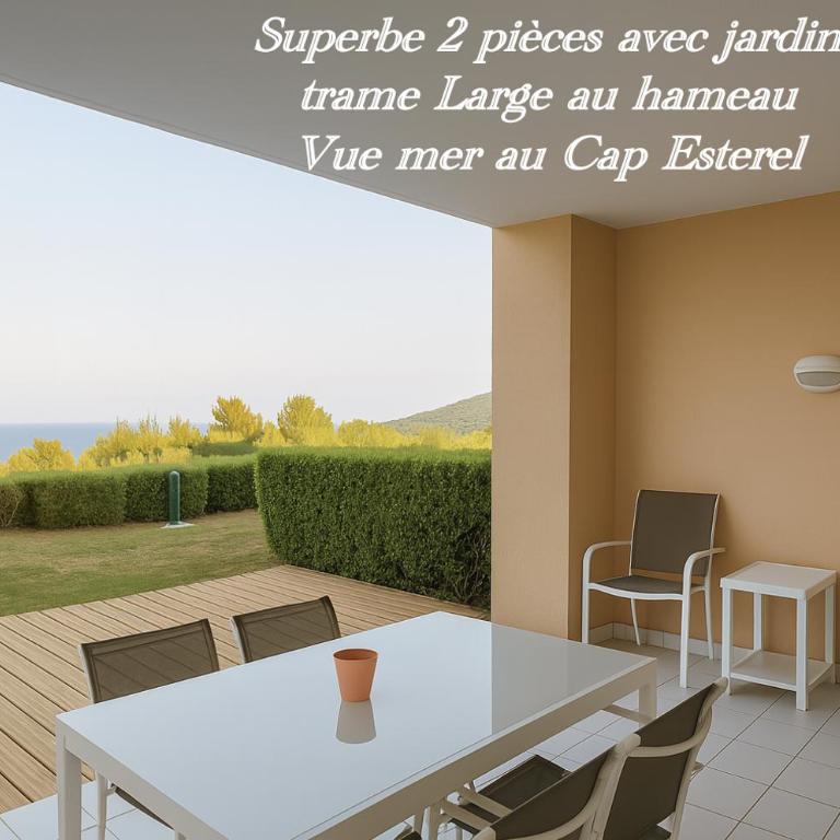 Bleu Azur Cap Esterel, Superbe 2 pièces Vue Mer Cap Estérel Trame large - Appartamento con 1 Camera da Letto - 1