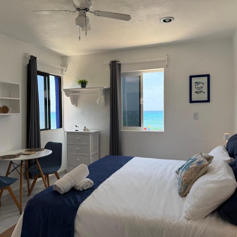 "Casitas Arcoiris" Excelente ubicación - Petfriendly - Studio - Vue sur Mer - 4