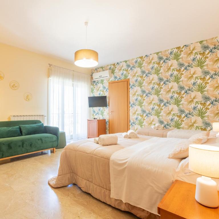 La Zagara Rooms - Porto di Milazzo - Camera Quadrupla con Balcone - 2