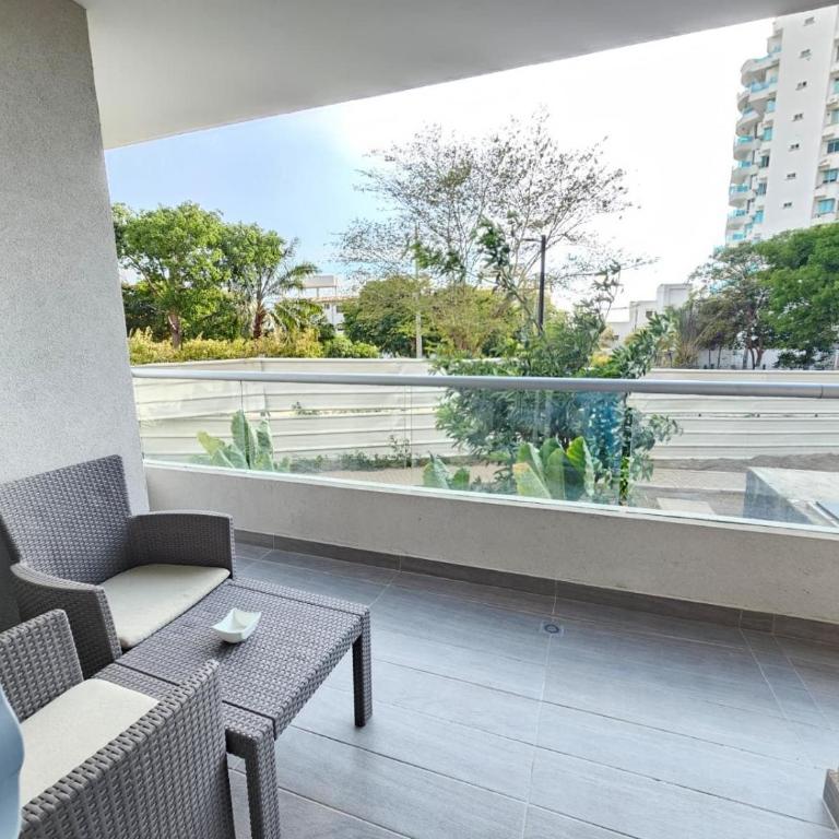 Apartamento con salida al mar de Santa Marta - One-Bedroom Apartment - 9